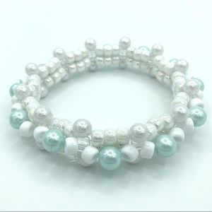 Pearl “Wedding Garter” 💒💍 Kandi Cuff